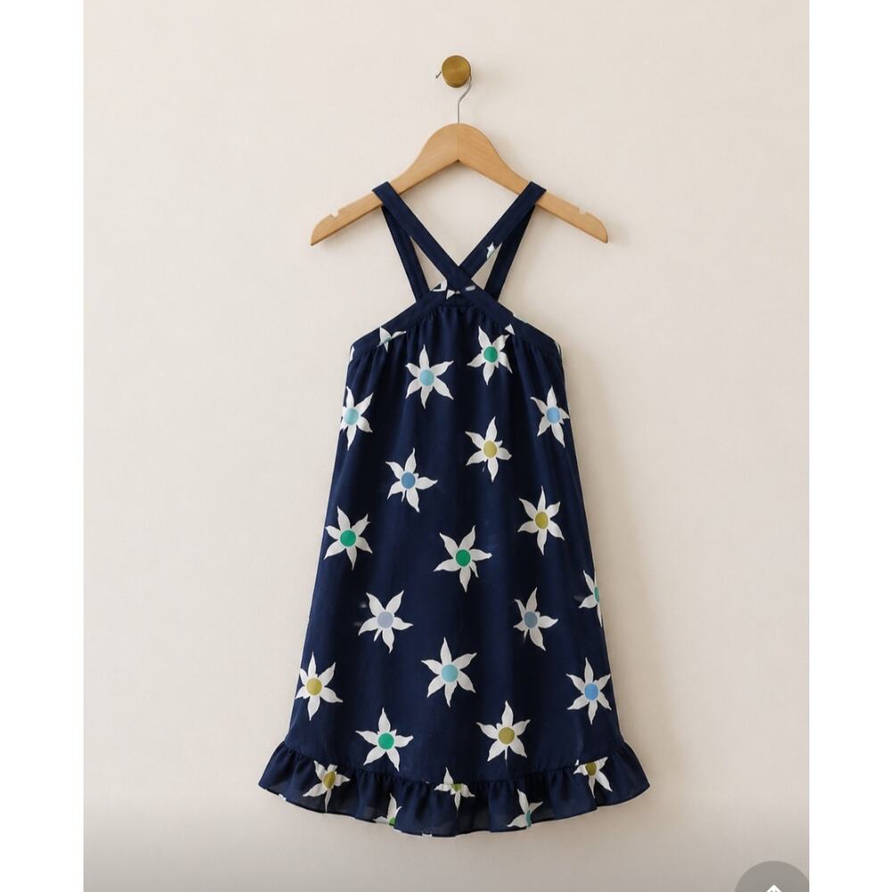 Anthropologie Celandine Blue Floral Dress M NWT - Picture 3 of 5
